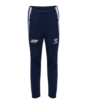 Hummel Pantalon d'entraînement Enfants Bleu C7026