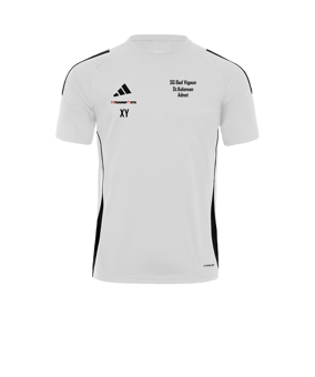 adidas Tiro 24 Trikot Weiss Schwarz