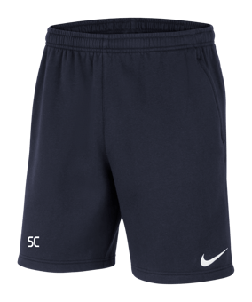 Nike Park 20 Fleece Short Kids Blau Weiss F451