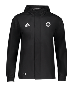 adidas Entrada 22 Allwetterjacke Schwarz