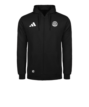 adidas Entrada 26 Kapuzenjacke Schwarz