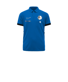 Nike Academy 25 Polo Kids Blau F463