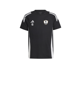 T-shirt adidas Tiro 24 enfants noir blanc 