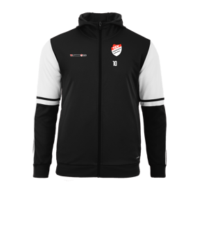 adidas Squadra 25 Kapuzenjacke Schwarz