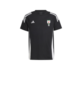 T-shirt adidas Tiro 24 enfants noir blanc 