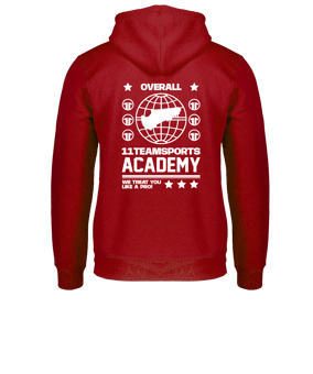 Merch Drummer 2.0 Hoody Red | #5star + Backprint