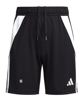 adidas Tiro 24 Short Kids Schwarz Weiss