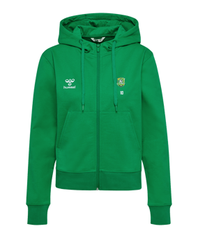 Hummel GO 2.0 veste capuche femmes vert F6235