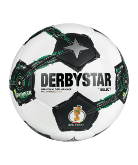 Derbystar DFB Brillant Replica S-Light V25 Trainingsball Weiß - weiss