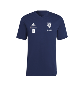 adidas Entrada 22 T-Shirt Blau