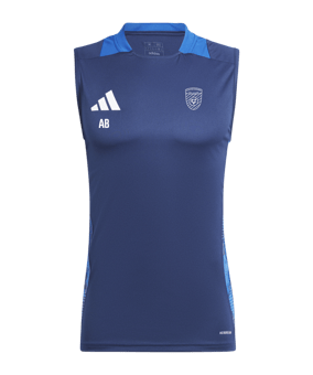 adidas Tiro 24 Competition Tanktop Blau