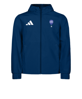 adidas Entrada 26 Veste de pluie Bleu Foncé 