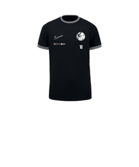 Nike Academy 25 Trainingsshirt Kids Schwarz F010