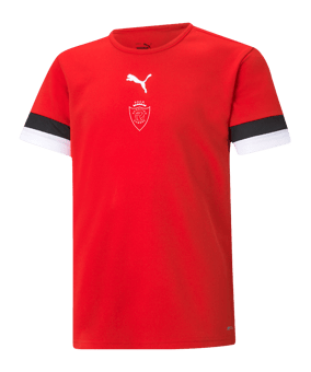 PUMA teamRISE Maillot Niños Rojo F01 