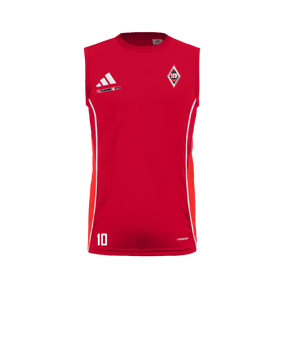 adidas Tiro 25 Competition Tanktop Rot