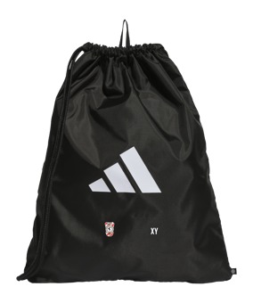 adidas Tiro League Gymsack Schwarz Weiss