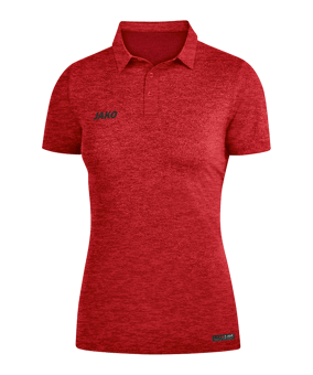 JAKO Premium Basics Poloshirt Damen Rot F01