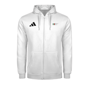 adidas Entrada 26 Kapuzenjacke Weiß