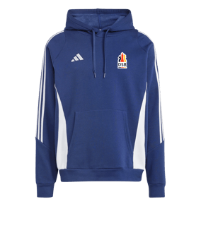adidas Tiro 24 Hoody Blau Weiss