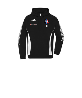 adidas Tiro 24 Hoody Kids Schwarz Weiss
