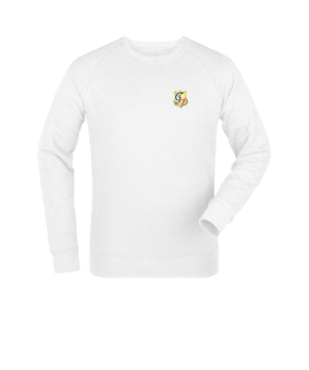 Merch Roller Sweatshirt White | #logo4c