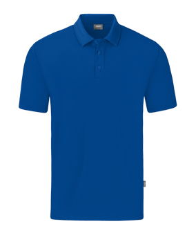 JAKO Organic Stretch Polo Shirt Blau F400 - blau