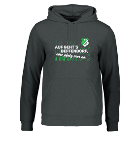 Merch Drummer 2.0 Hoody Dark Heather Grey | #aufgehts