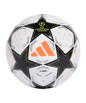 adidas UCL League Trainingsball Weiss - weiss