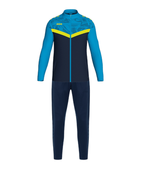 JAKO Iconic Trainingsanzug Kids Blau F914 - blau