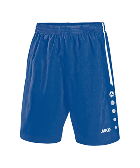 JAKO Turin Sporthose ohne Innenslip Kids Blau F04 - blau