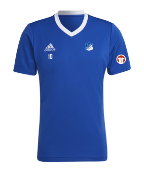 adidas Entrada 22 Trikot Blau Weiss