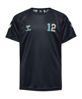 Hummel Shimmer T-Shirt Kids Schwarz F2001 - schwarz