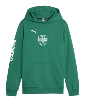 PUMA teamGOAL Casuals Hoody Kids Grün F05