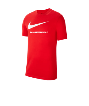 Nike Park 20 T-Shirt Swoosh Rot F657