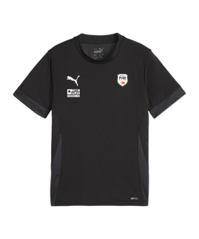 PUMA teamGOAL Matchday Trikot Kids Schwarz Weiss F03