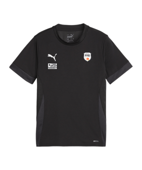 PUMA teamGOAL Matchday Trikot Kids Schwarz Weiss F03