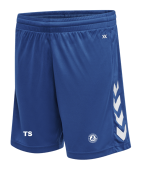 Hummel hmlCORE XK Poly Short Kids Blau F7045
