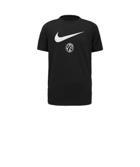 Nike Park 20 Swoosh T-Shirt Kids Schwarz F010
