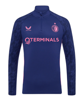 Castore Feyenoord Rotterdam Sweatshirt Blau F163 - blau
