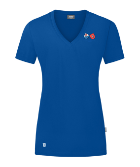 JAKO Organic T-Shirt Damen Blau F400