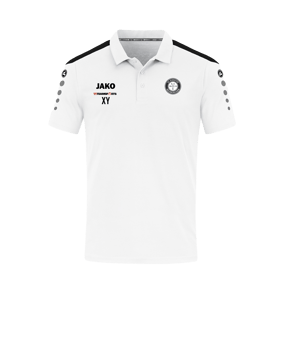 JAKO Power Poloshirt Weiss Schwarz F000