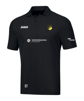 JAKO Base Poloshirt Schwarz F08