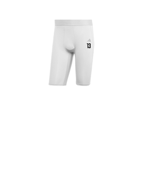 adidas Techfit Aeroready Tight Short Weiss