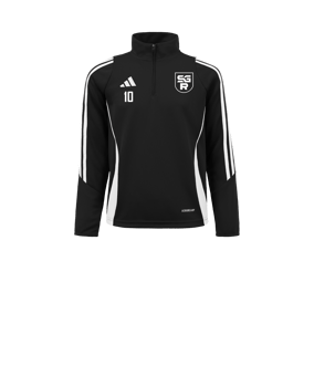 adidas Tiro 24 Trainingstop Kids Schwarz Weiss