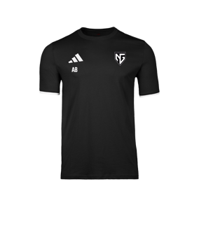 adidas Entrada 26 T-Shirt Schwarz