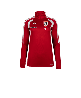 adidas Tiro 26 League Training Zip Top Damen Rot