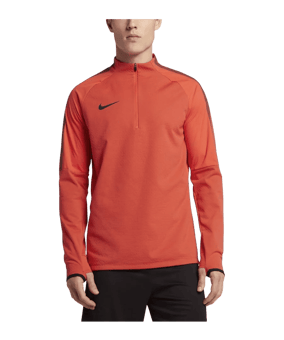 Nike Shield Strike Football Drill Top 1/4 Zip F852 - orange