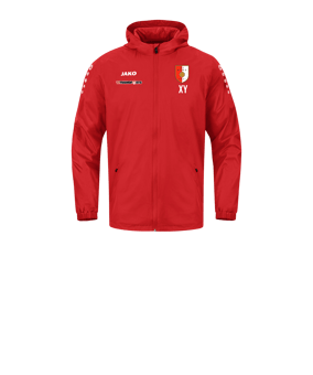 JAKO Team 2.0 Allwetterjacke Kids Rot F100