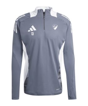 adidas Tiro 24 Competition Trainingstop Grau Weiss