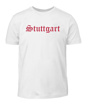 Kids T-Shirt "Stuttgart" Weiss - weiss